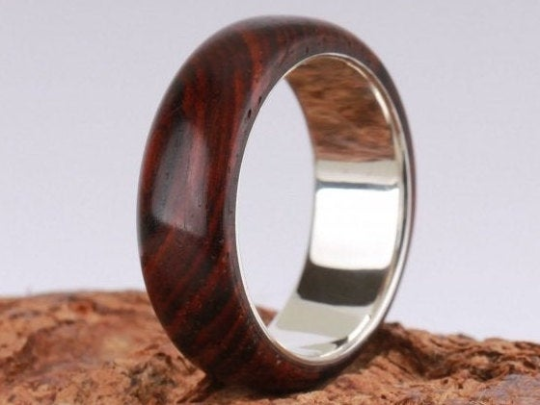 2nd Edition Tropical Elegance - Cocobolo und Silber Verbundring