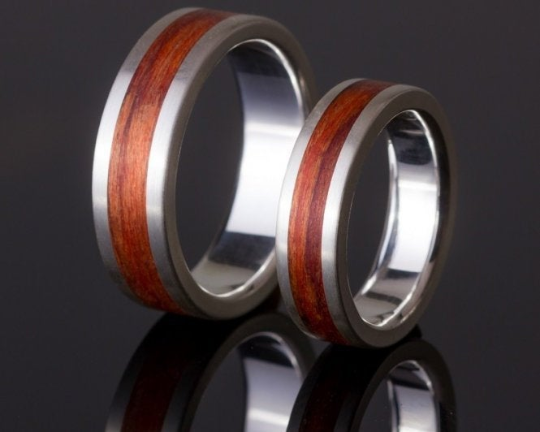 Exklusive Partnerringe aus Cocobolo im Bentwoodverfahren | 3rd Edition 3rd Edition Partnerringe Cocobolo Bentwood