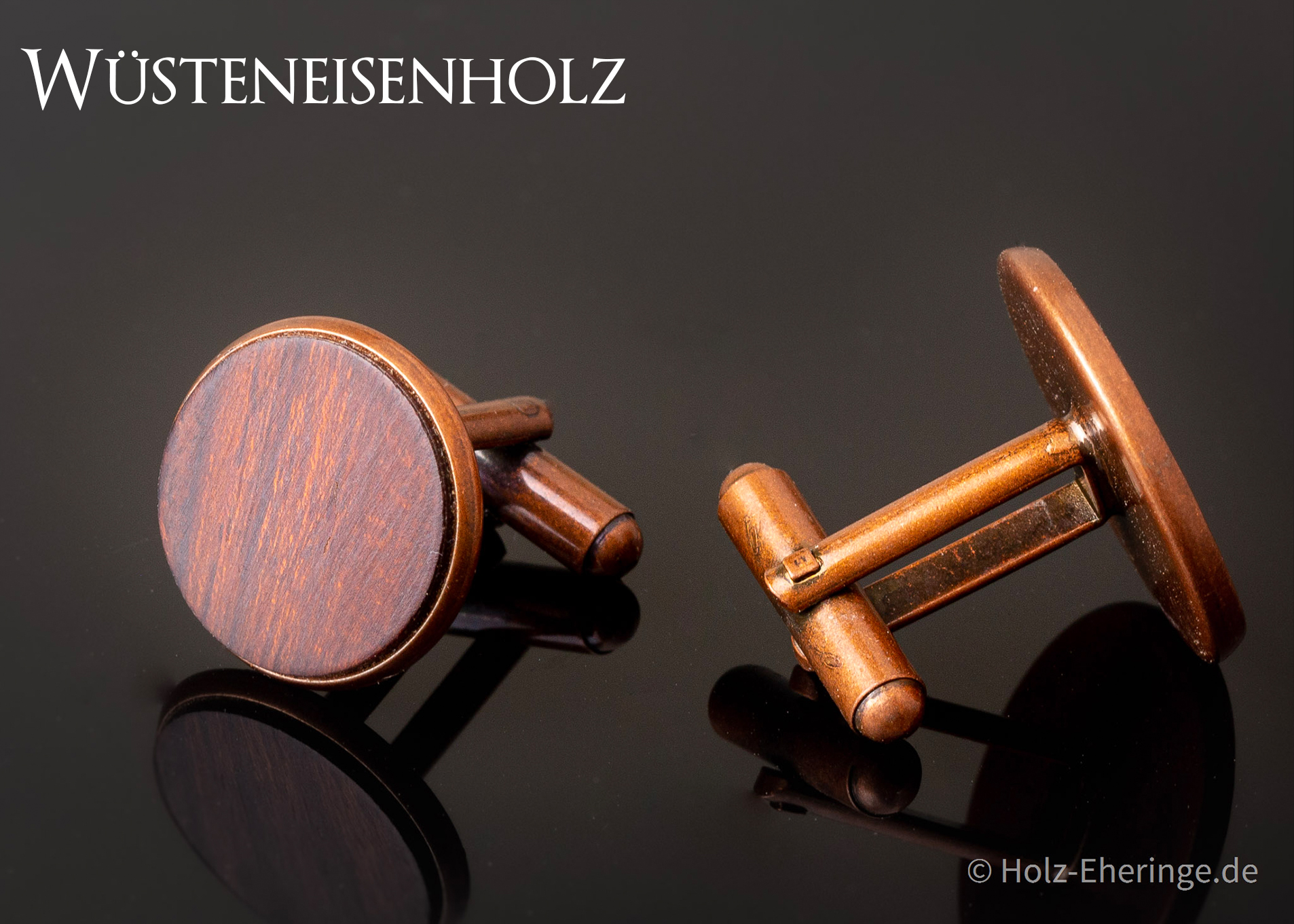 Manschettenknöpfe Holz: Im Shop auf Manschettenknöpfe Holz Kupferfarben