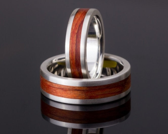 Exklusive Partnerringe aus Cocobolo im Bentwoodverfahren | 3rd Edition 3rd Edition Partnerringe Cocobolo Bentwood