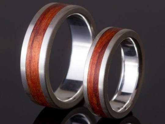 Exklusive Partnerringe aus Cocobolo im Bentwoodverfahren | 3rd Edition 3rd Edition Partnerringe Cocobolo Bentwood
